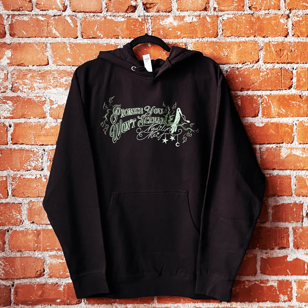 Promise You Won't Scream Hoodie Lifestyle