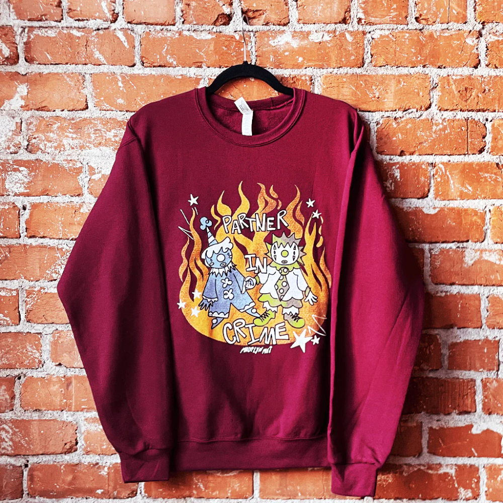 Partner In Crime Maroon Crew Lifestyle