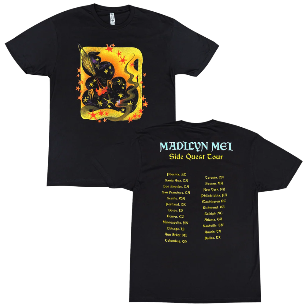 Side Quest Tour T-Shirt Both Sides