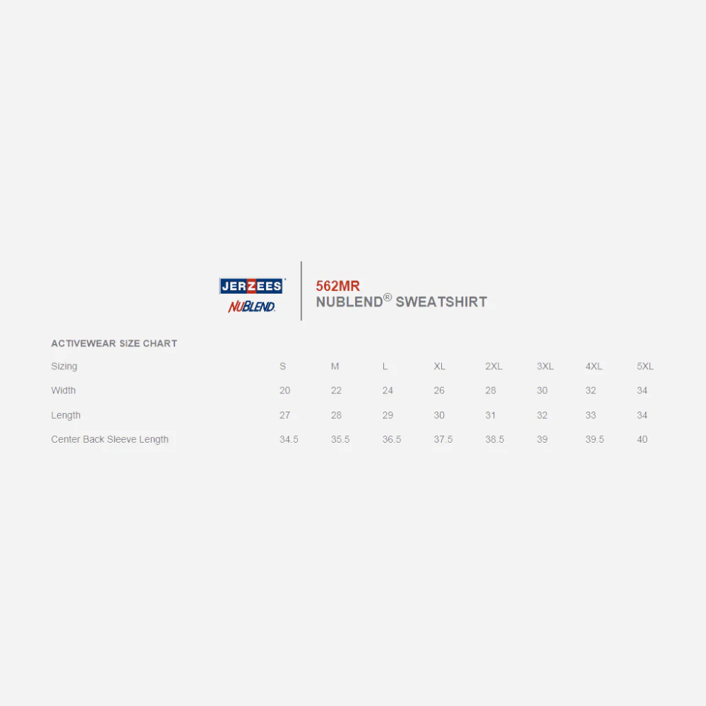Sail The Sea Navy Crew Size Chart