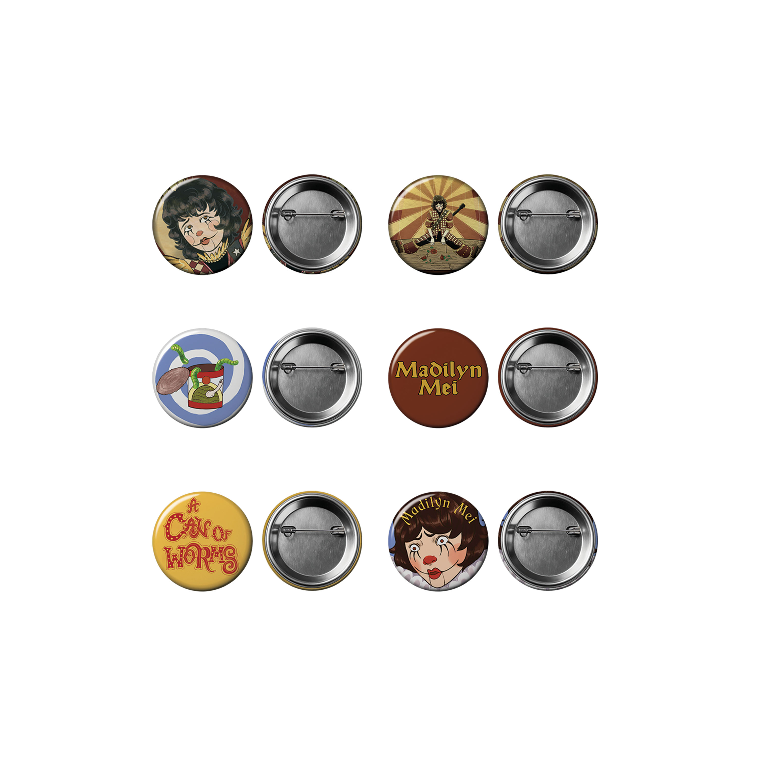 Act 1 Button Pack Without Packaging